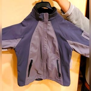 LL Bean Waterproof Windbreaker Jacket Coat unisex Size Women Large or Men Medium